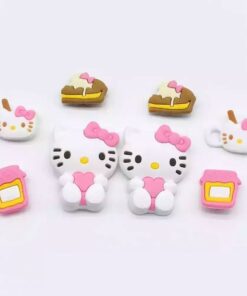 CHARMS PINES PARA CROCS HELLO KITTY 3D