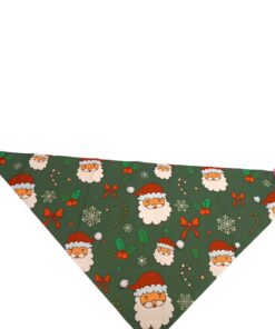 BANDANA PAÑUELO NAVIDAD MASCOTAS VIEJITO PASCUERO