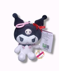 Peluche Kuromi Clasico con colgante Original Sanrio